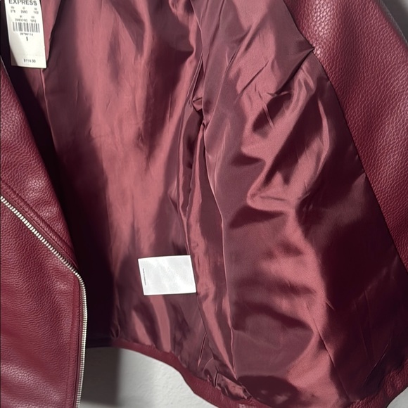 Express Burgundy Jacket - Picture 7 of 9
